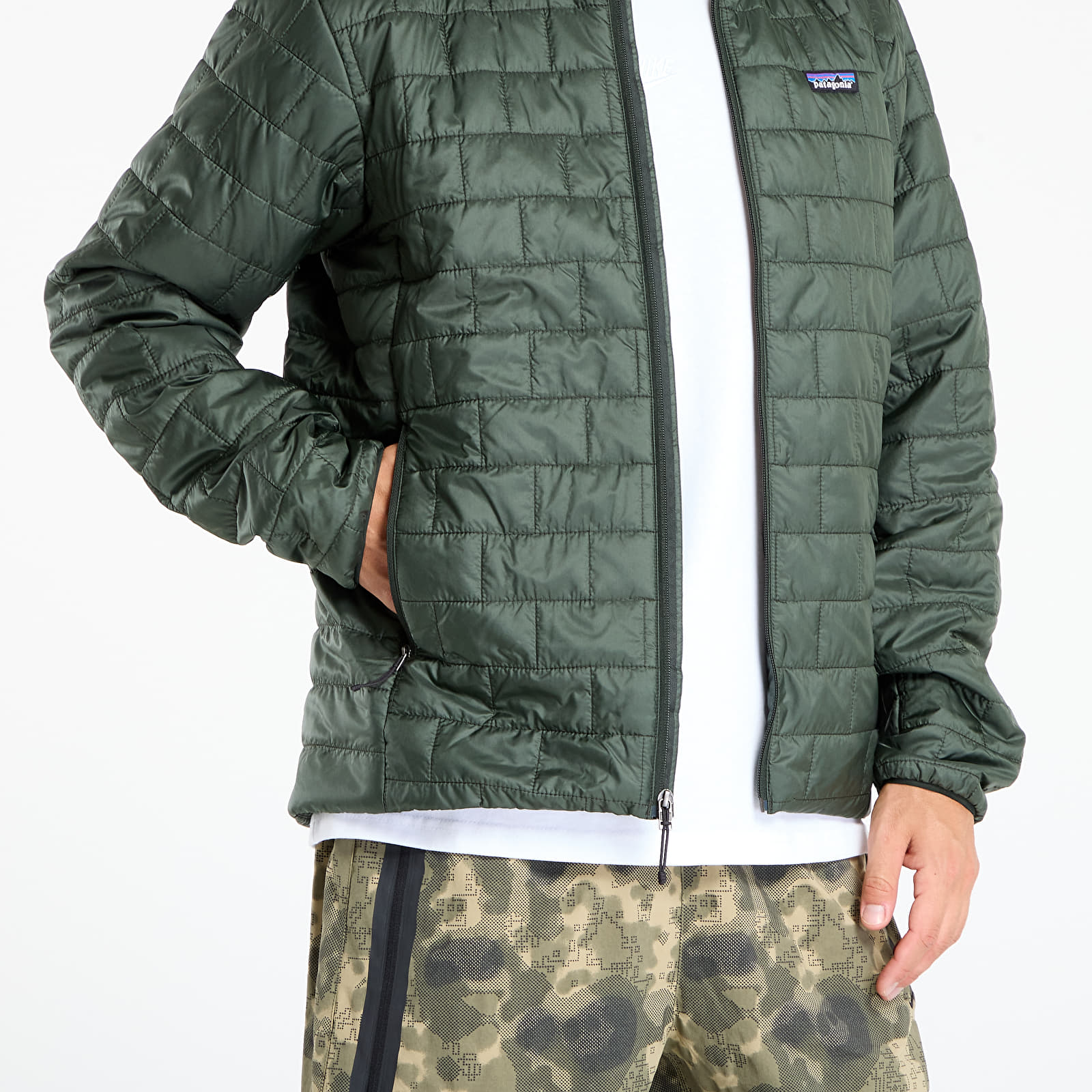 Jakker Pataognia M's Nano Puff Jacket Old Growth Green