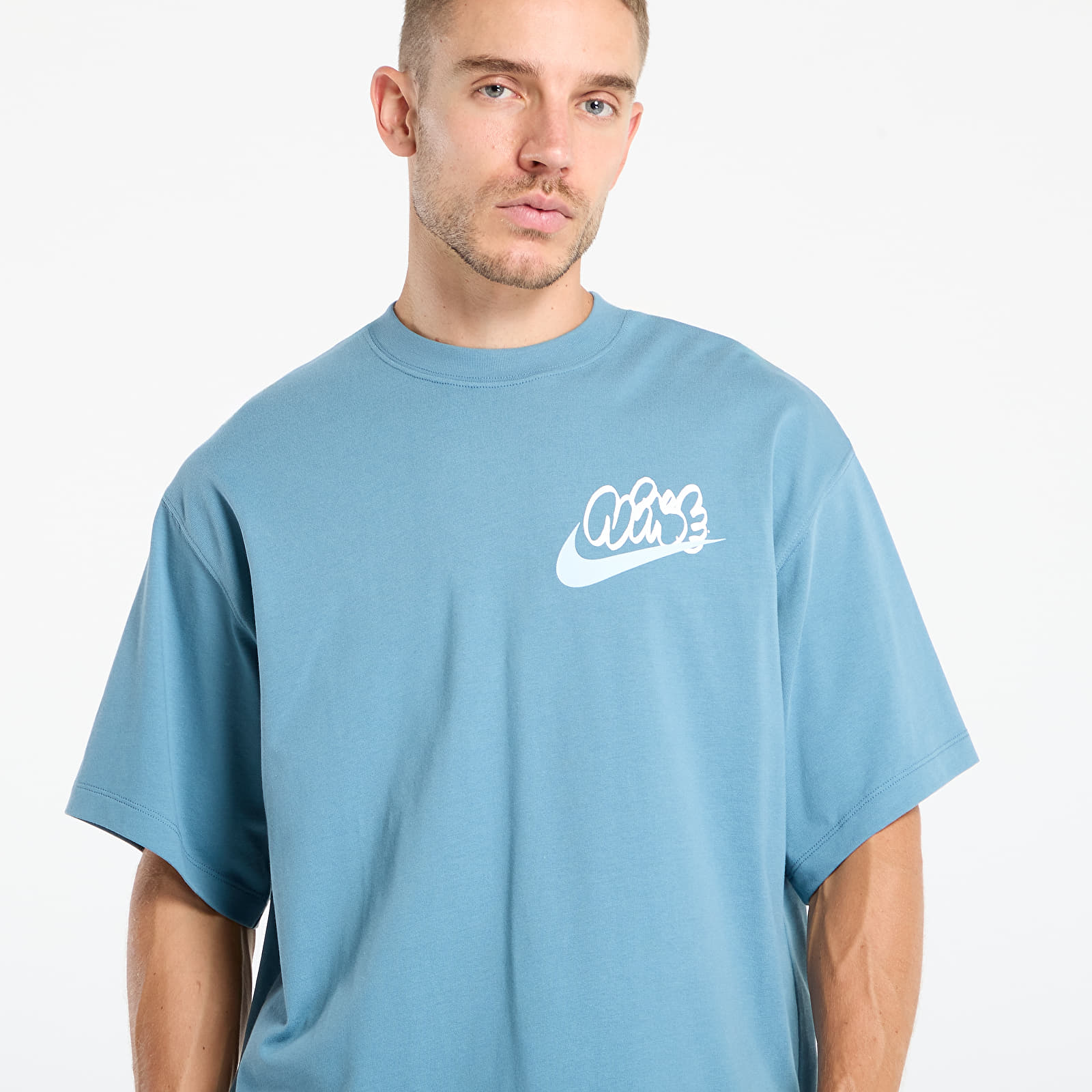 Men's T-shirts Nike Solo Swoosh Men's T-Shirt Smokey Blue