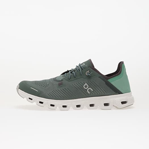 On M Cloud 6 Coast Olive/ White