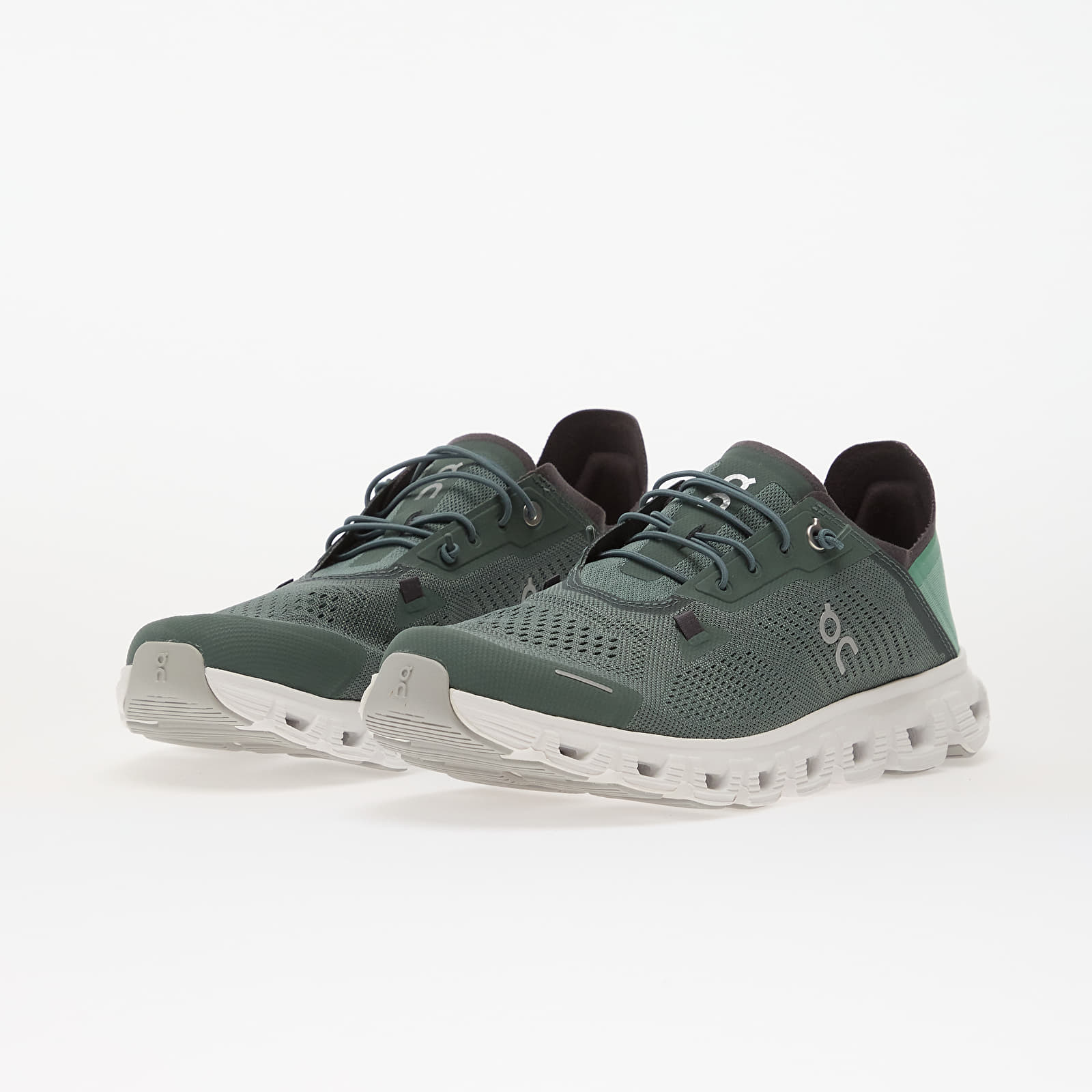 Men's sneakers and shoes On M Cloud 6 Coast Olive/ White