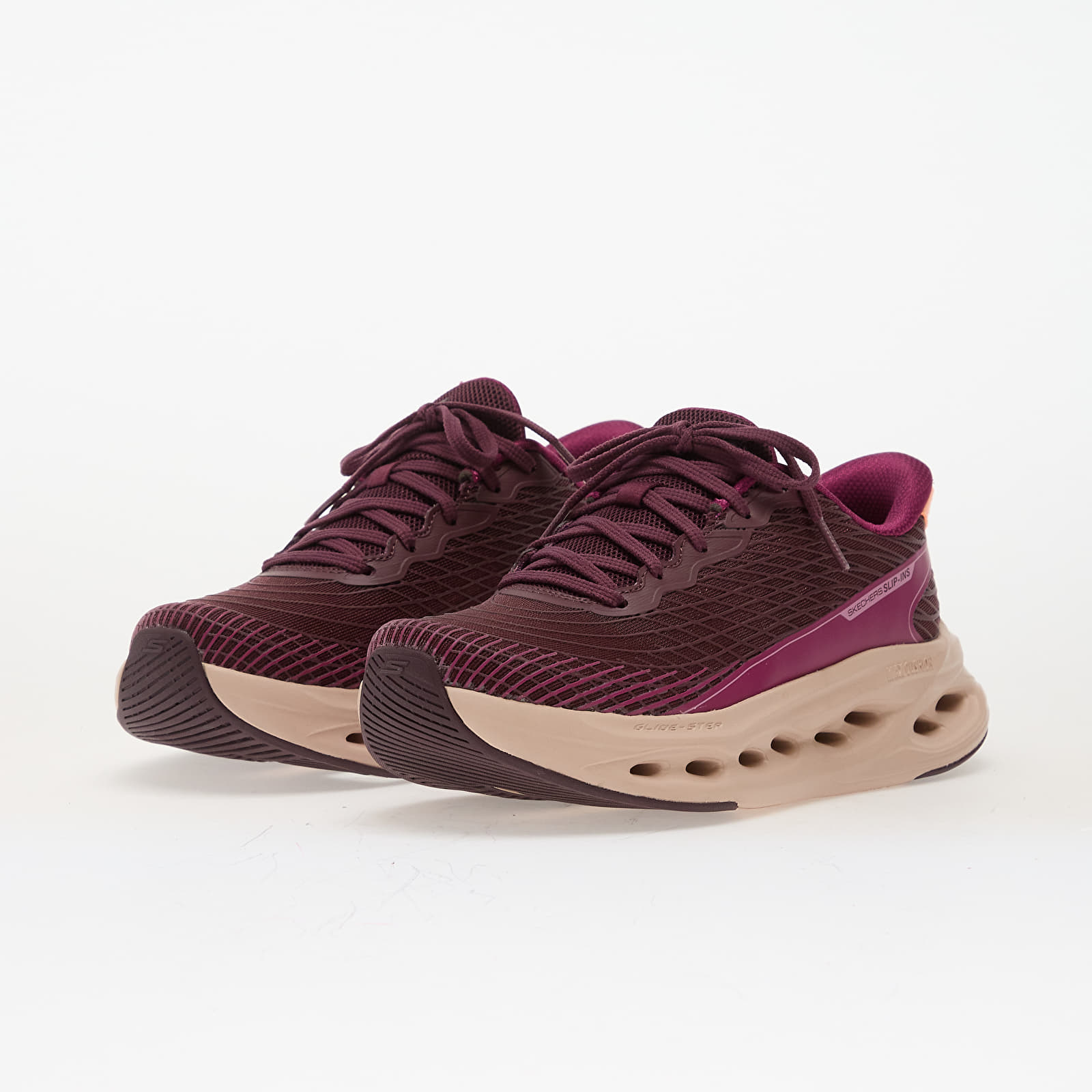 Sapatos Skechers Max Cushioning Glide-Step Burgundy