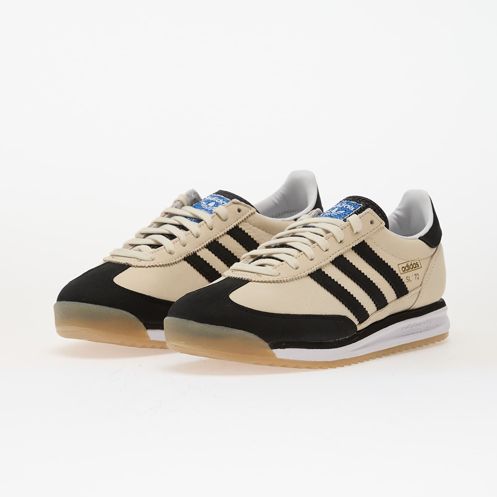 Men's sneakers and shoes adidas SL 72 Rs Crew White/ Core Black/ Gum