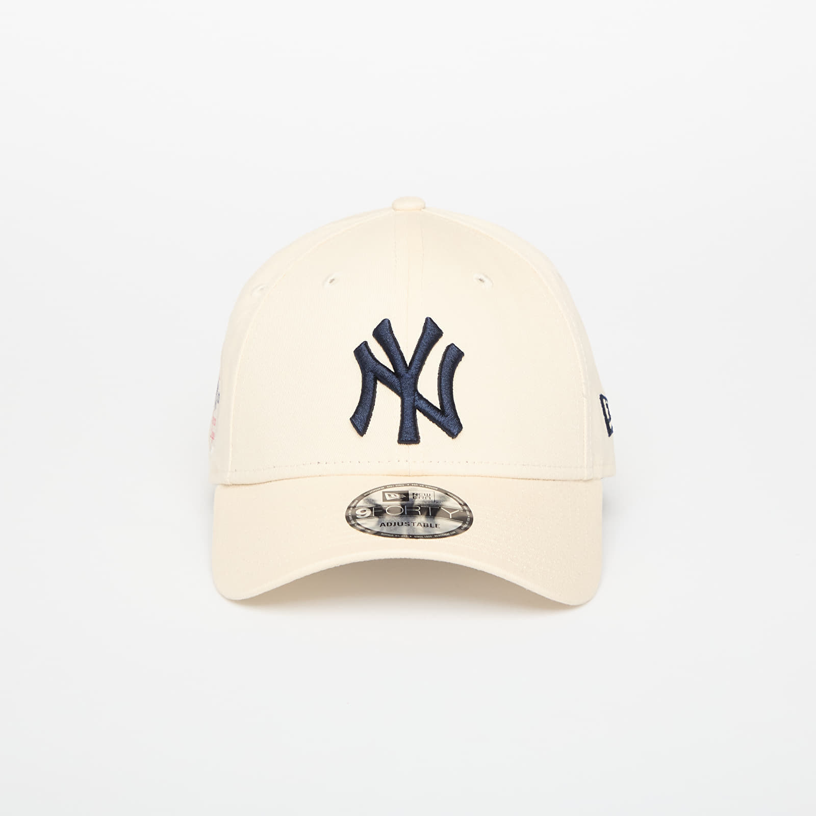 Cap New Era New York Yankees 9FORTY Side Patch Light Cream Universal