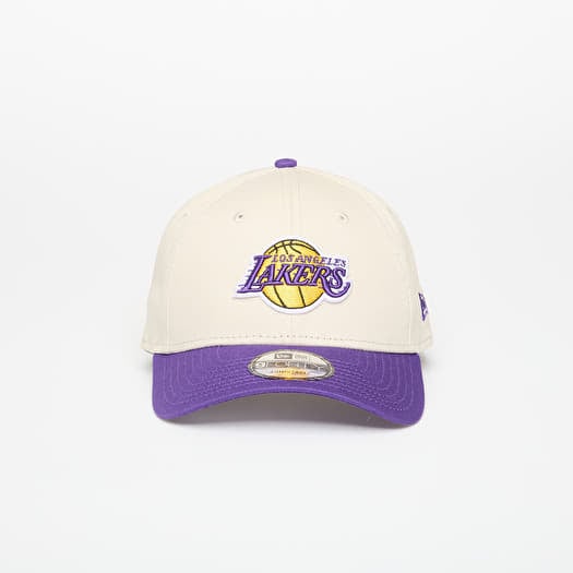Cap New Era Los Angeles Lakers 9FORTY NBA Colour Block Stone/ Official Team Color