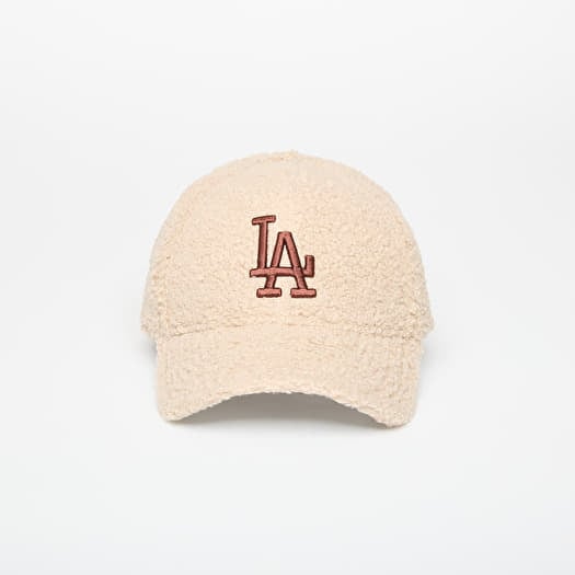 Cap New Era Los Angeles Dodgers 9FORTY Borg Light Cream