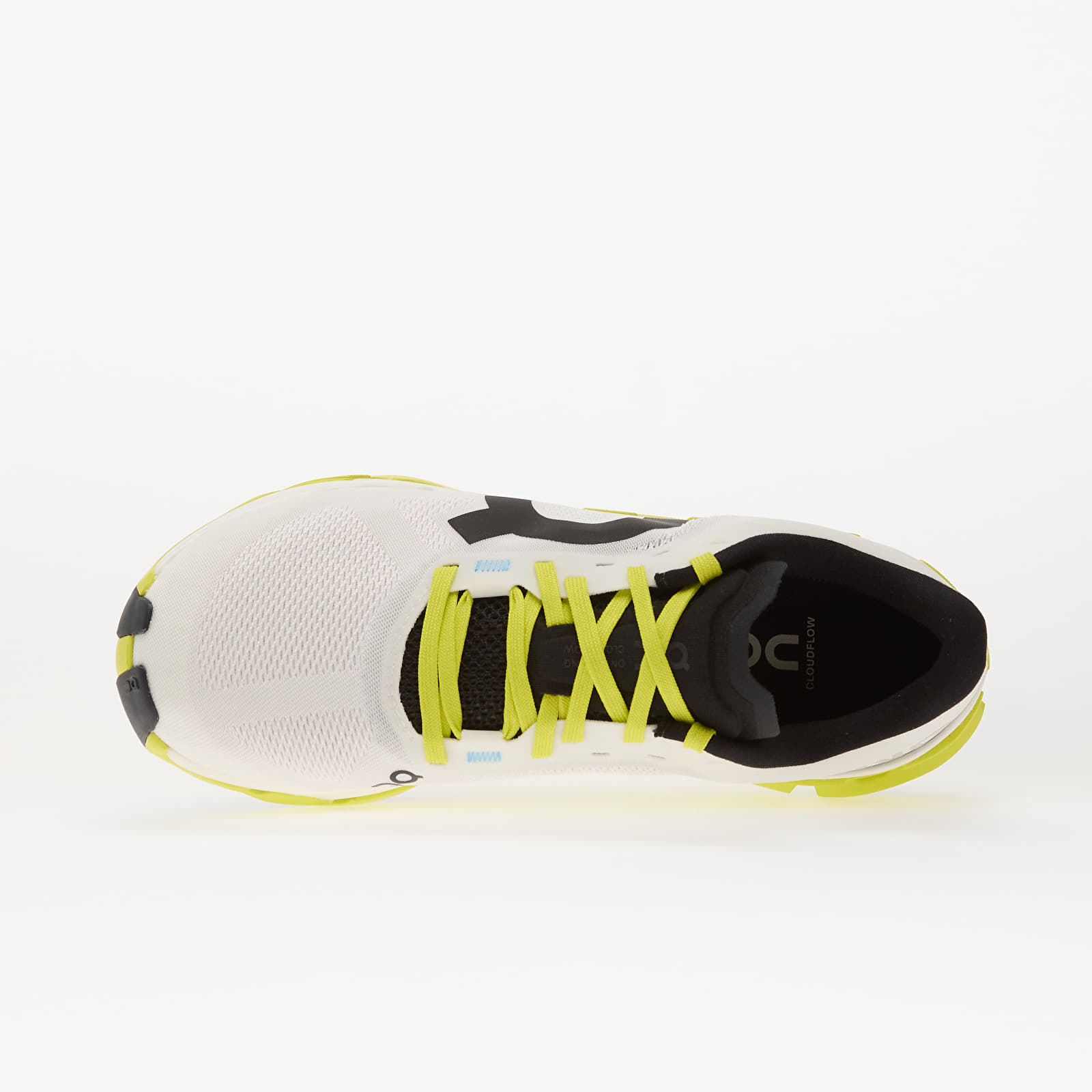 Ténis e sapatos de senhora On W Cloudflow 5 White/ Lime