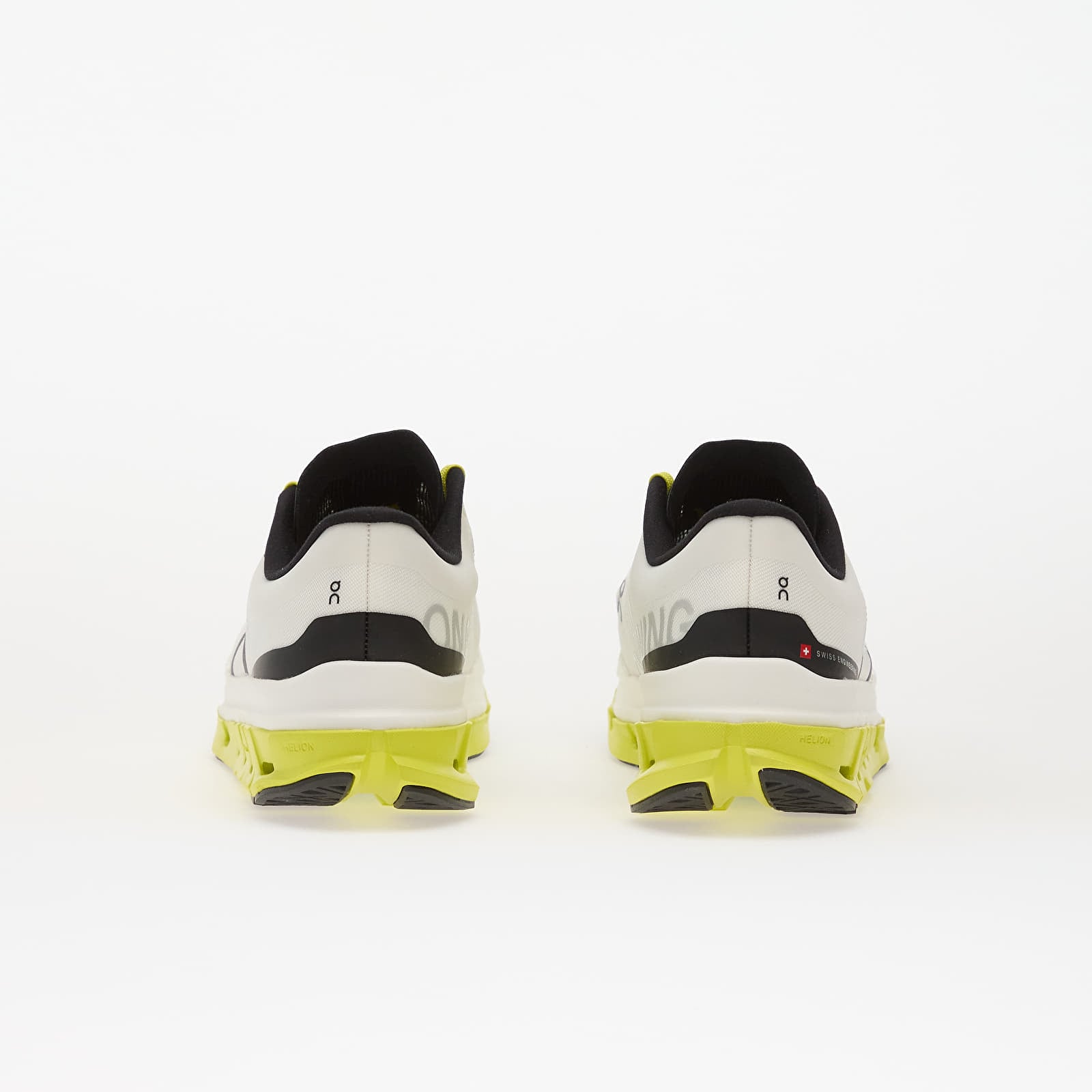 Ténis e sapatos de senhora On W Cloudflow 5 White/ Lime