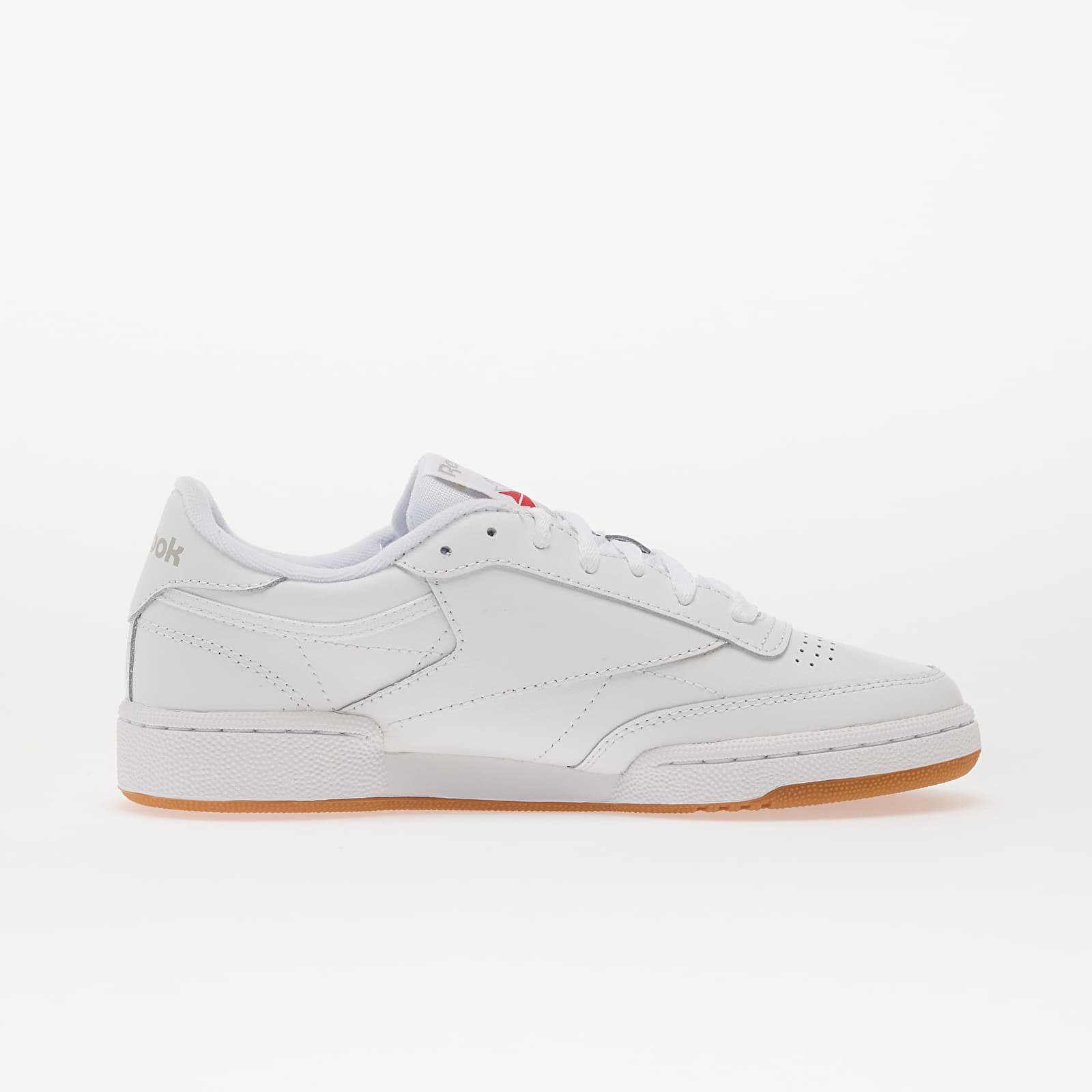 Sneakers og sko til kvinder Reebok Club C 85 White/ Light Grey/ Gum