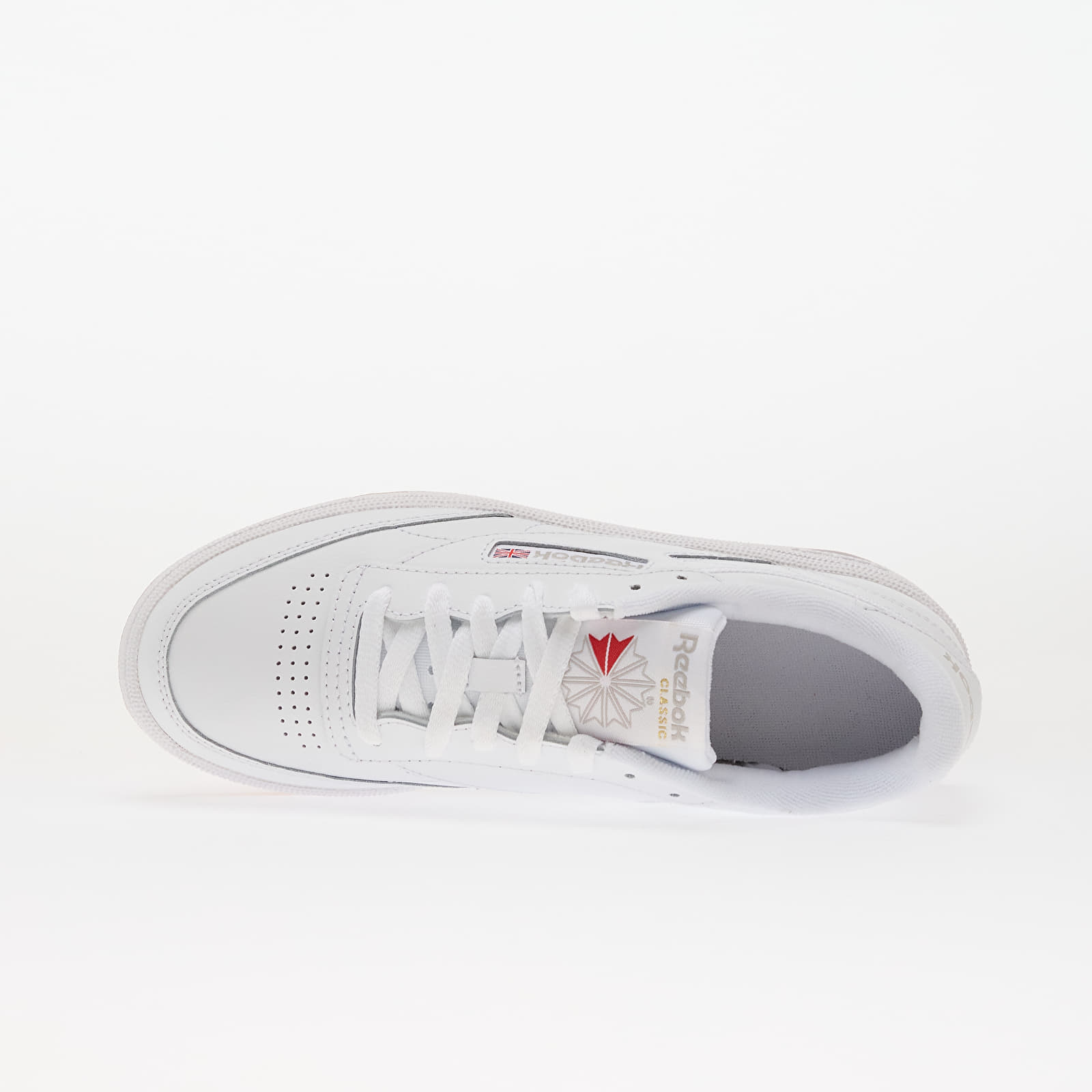 Sneakers og sko til kvinder Reebok Club C 85 White/ Light Grey/ Gum