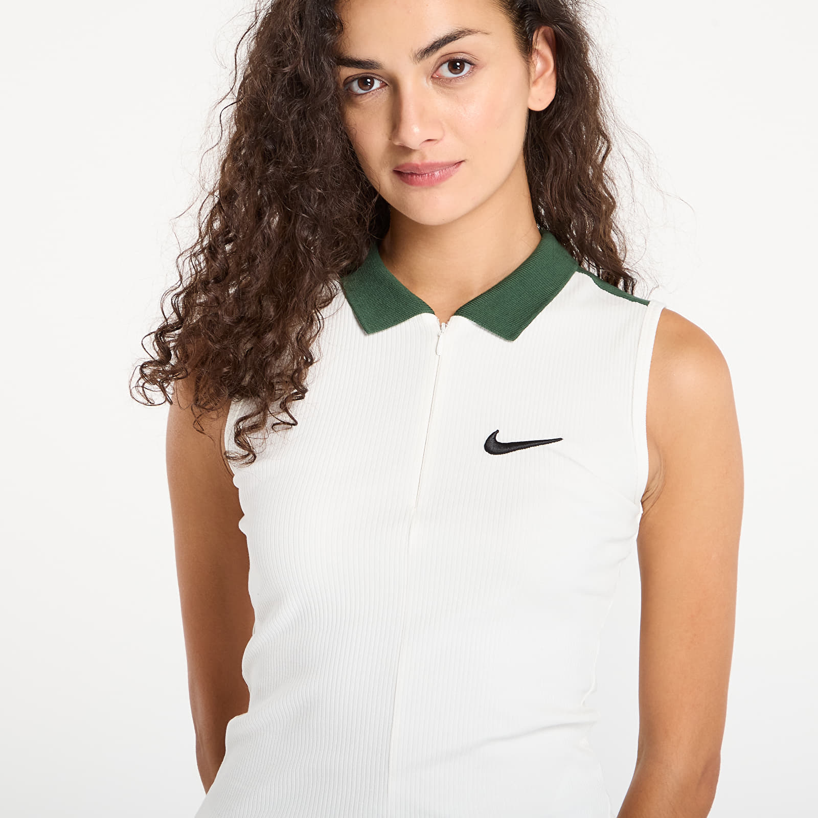 Tílka Nike W Fitted Tank Sail/ Fir