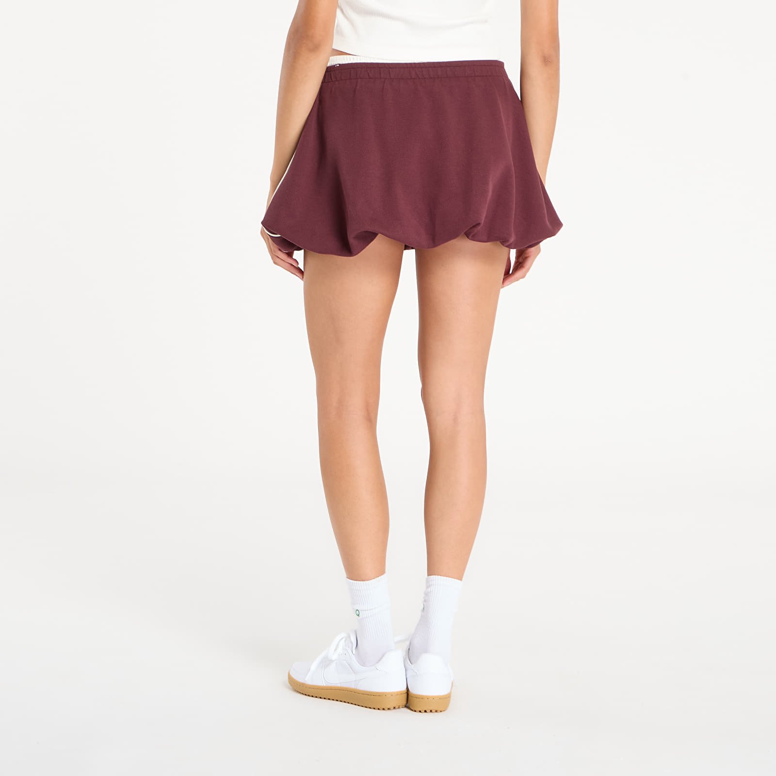 Röcke Nike W Bubble Skirt Burgundy Crush/ Sail