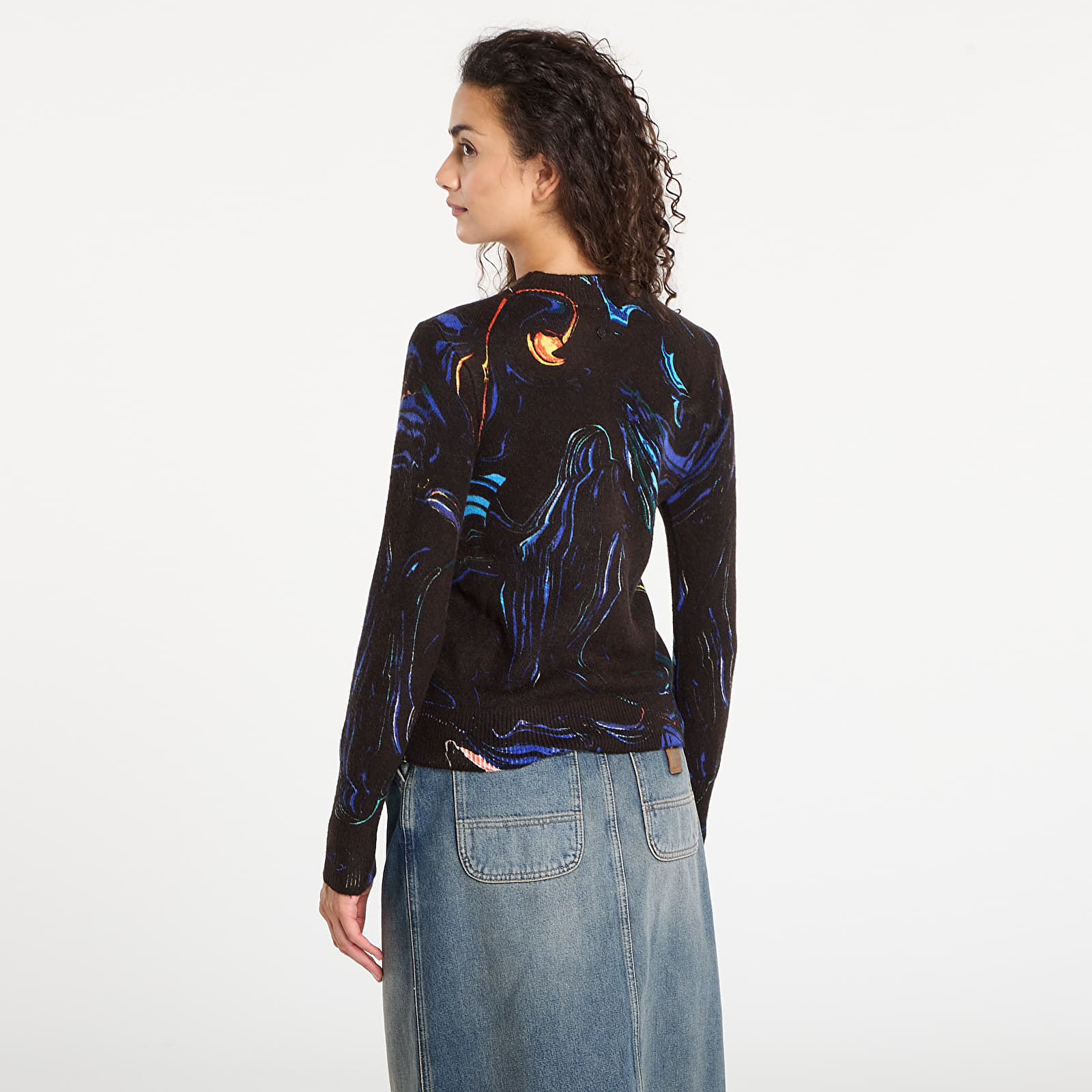 Trøjer Desigual Butterfly Christian Lacroix Sweater Black