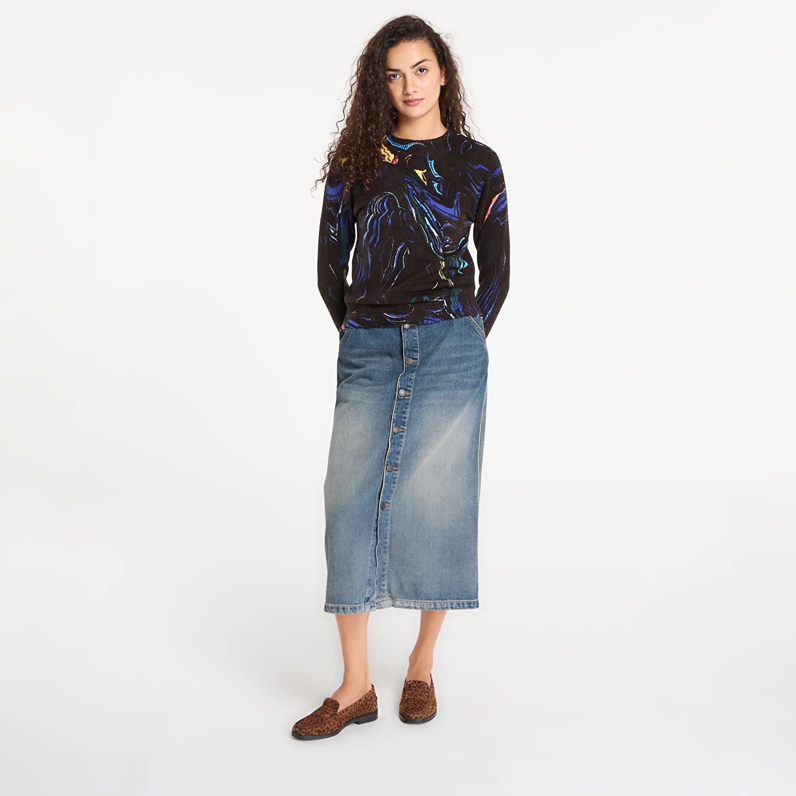 Trøjer Desigual Butterfly Christian Lacroix Sweater Black