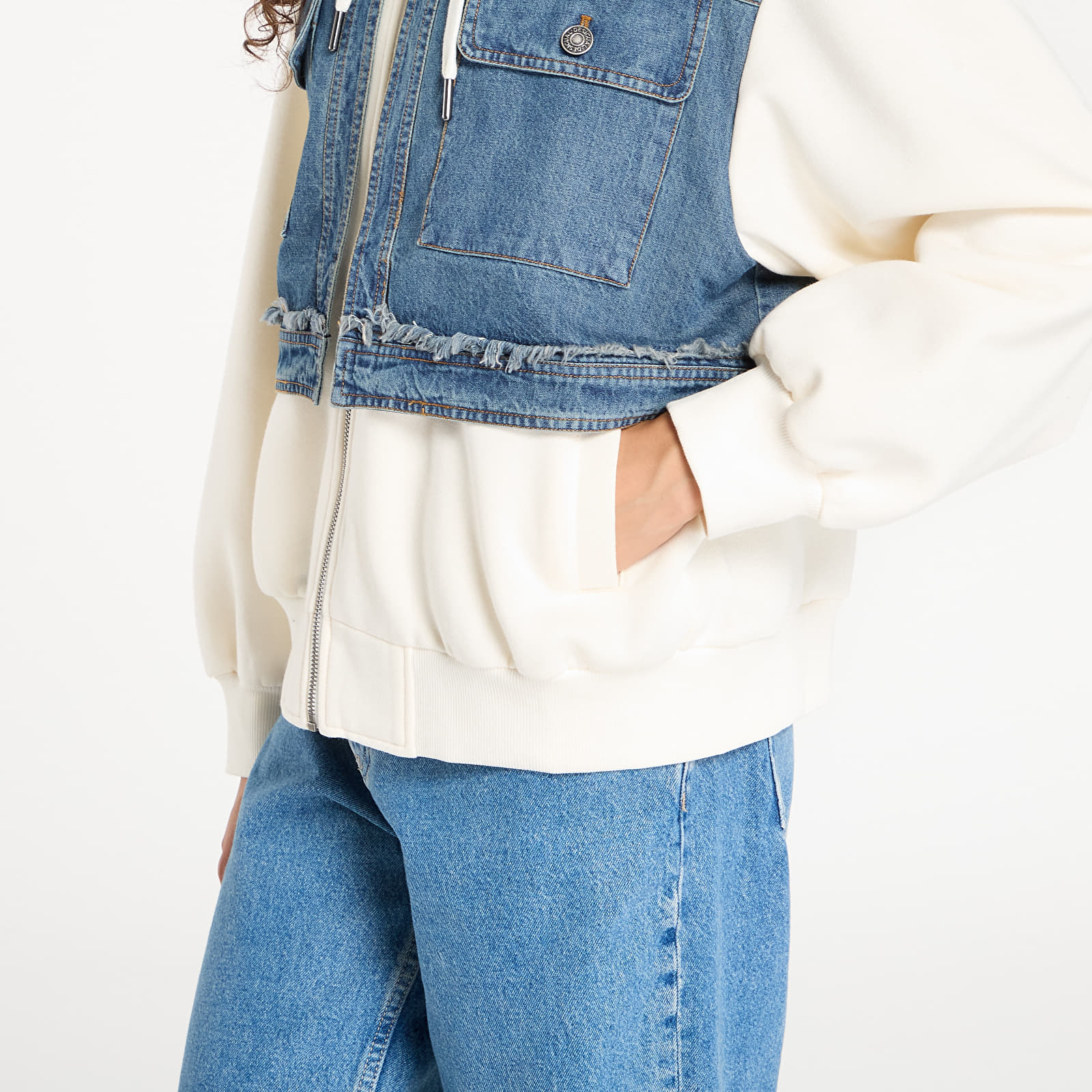 Якета Desigual Trucker Jacket Cream