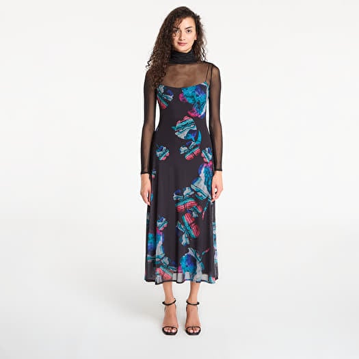 Desigual Watercolor Christian Lacroix Dress Black