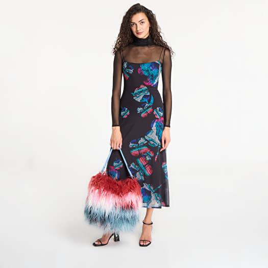 Desigual Watercolor Christian Lacroix Dress Black | Queens