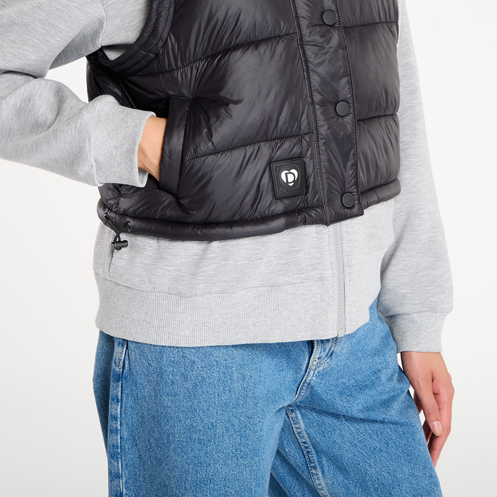 Дамски суичъри Desigual Combined Sweatshirt Light Gray Vigore