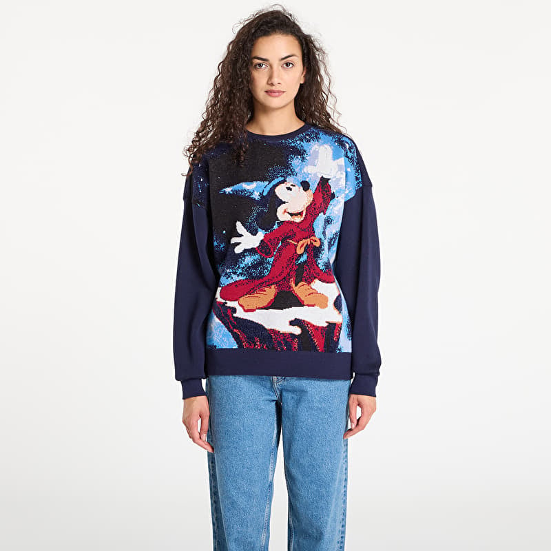 Mikina Desigual Fantasia Sweatshirt Navy