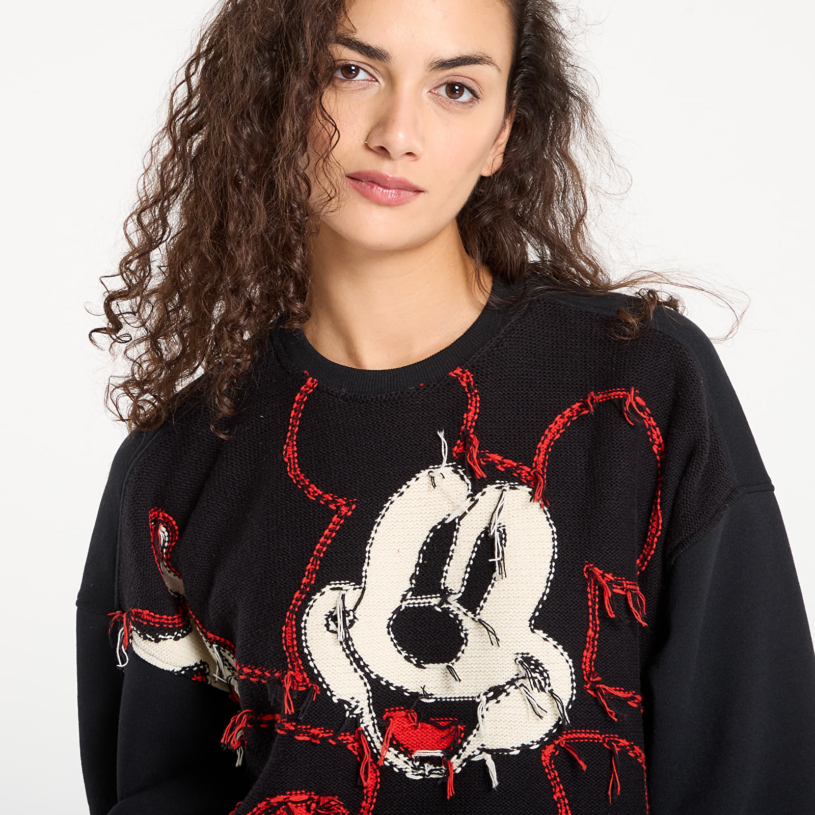 Суичърти Desigual Hello Mickey Sweatshirt Black