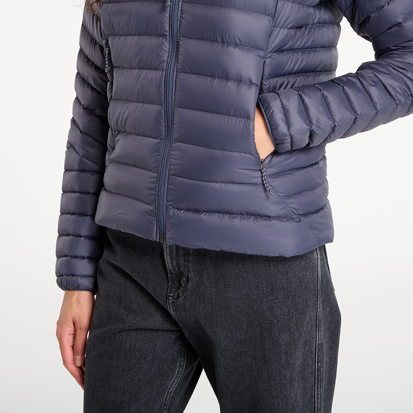 Jakker Pataognia W's Down Sweater Hoody Smolder Blue