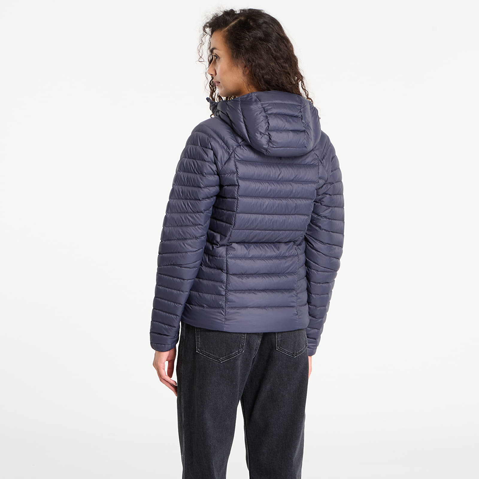 Jakker Pataognia W's Down Sweater Hoody Smolder Blue