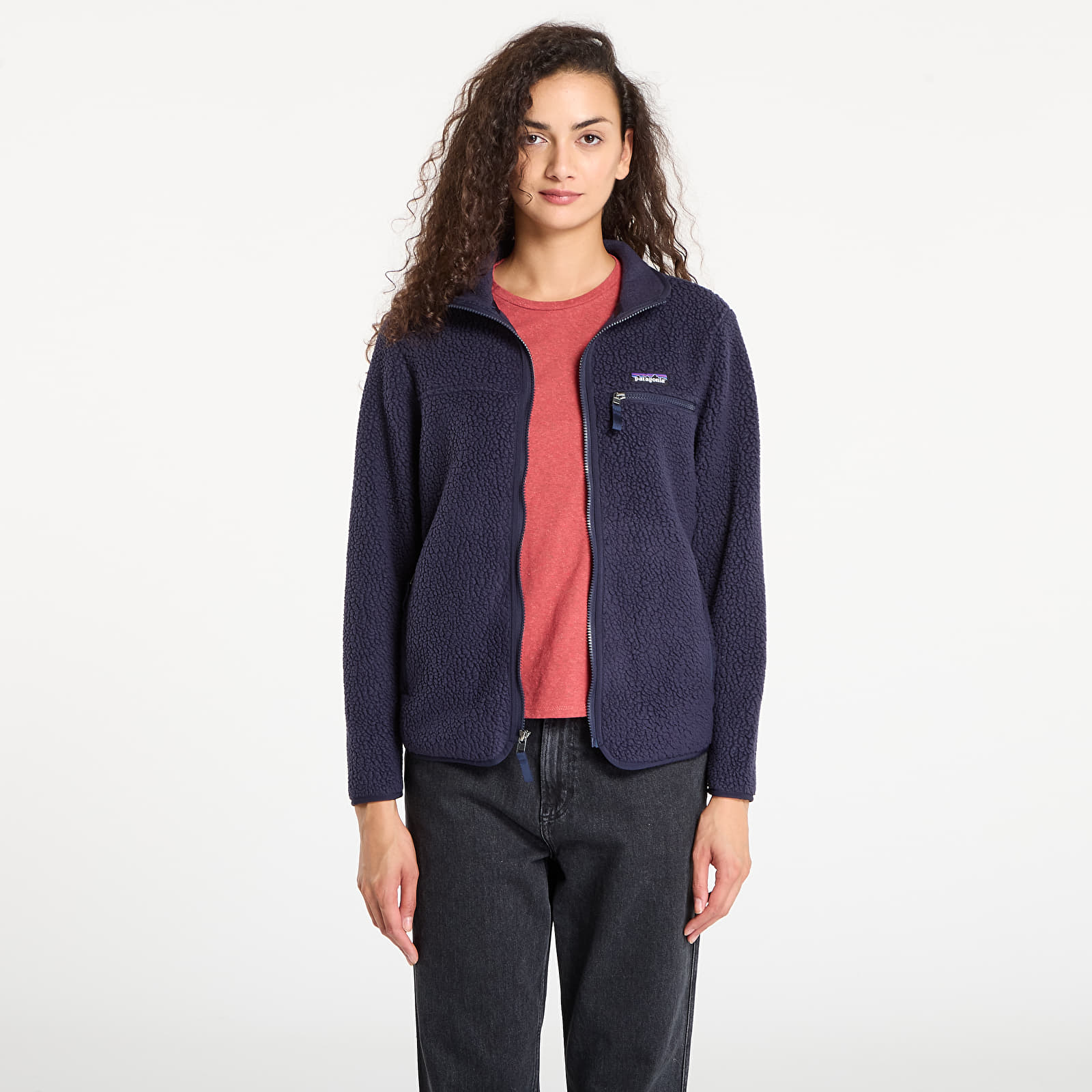 Jakker Pataognia W's Retro Pile Jacket Sunken Blue