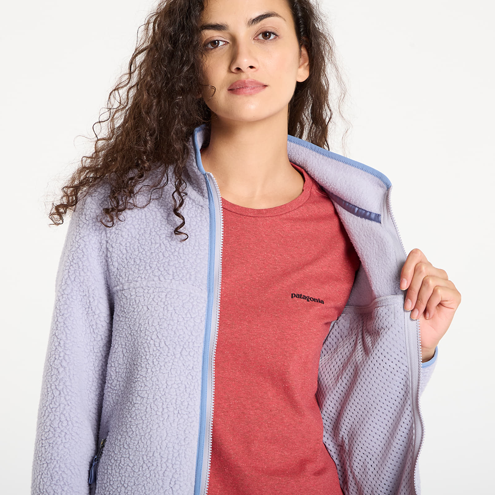 Jakker Pataognia W's Retro Pile Jacket Permafrost Purple