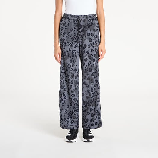 Joggingbukser adidas W Animal Print 3 Stripes Open Hem Joggers Multicolor/ Grey Five