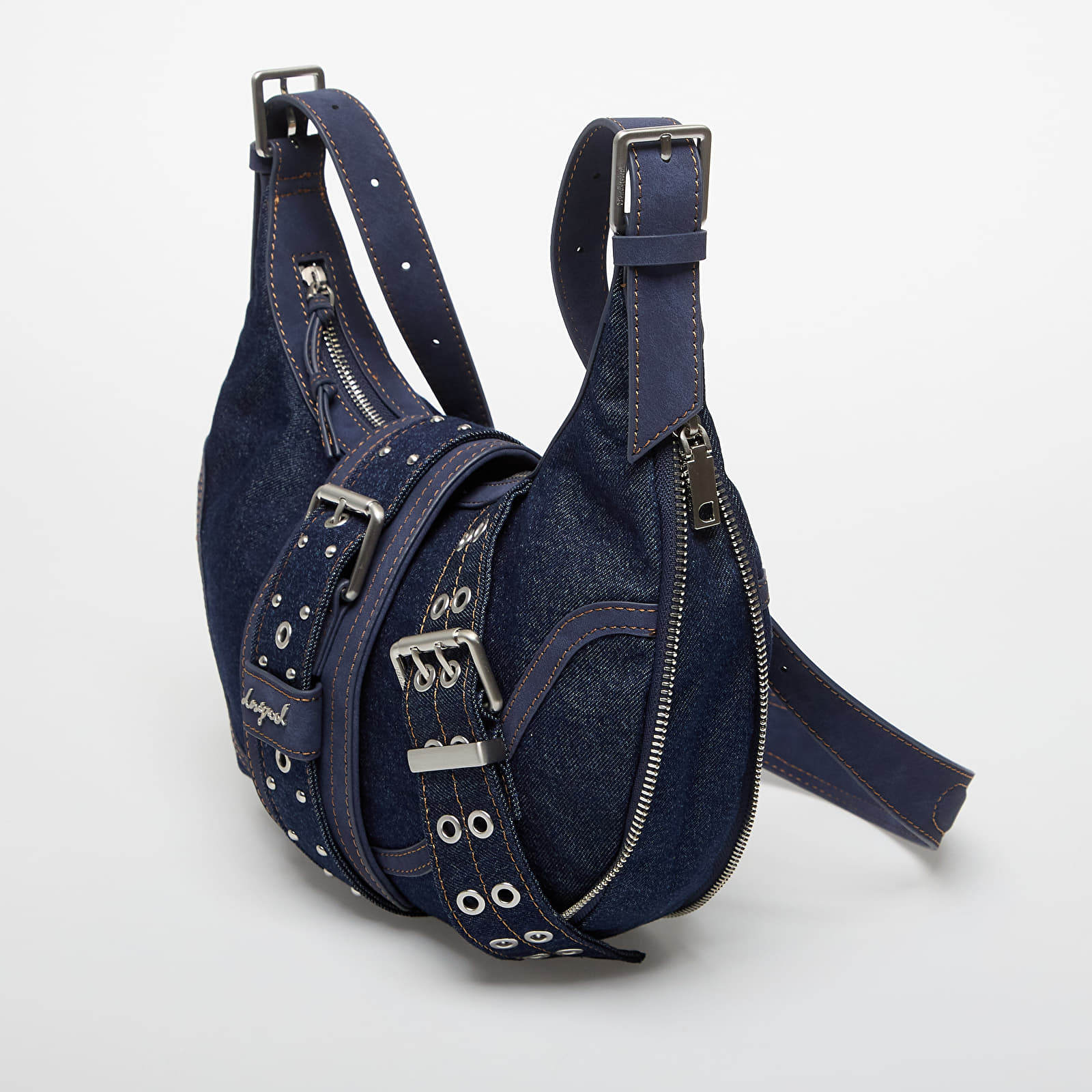 Håndtasker Desigual Medium Denim Handbag Denim Dark Blue