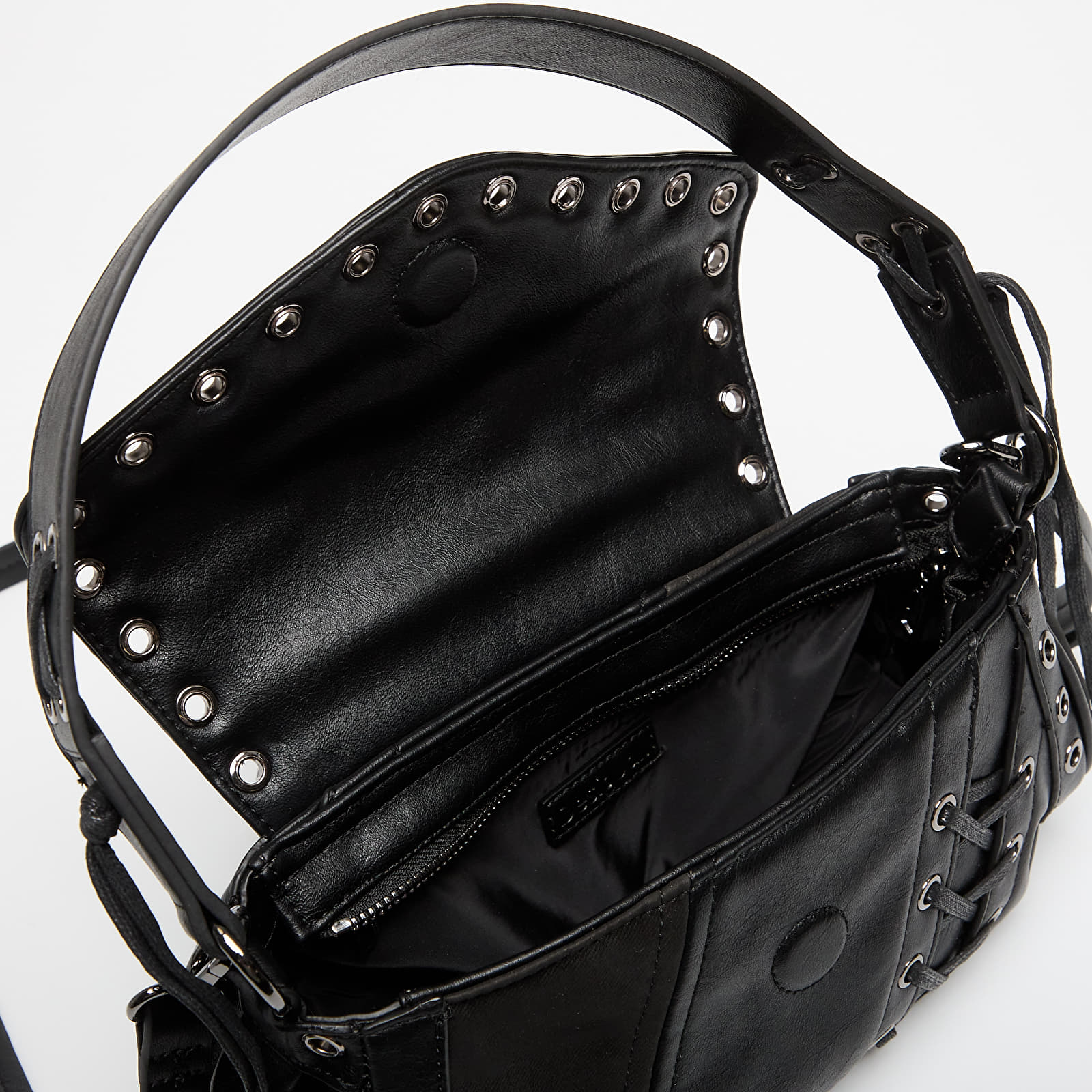 Håndtasker Desigual Medium Patchwork Bag Black