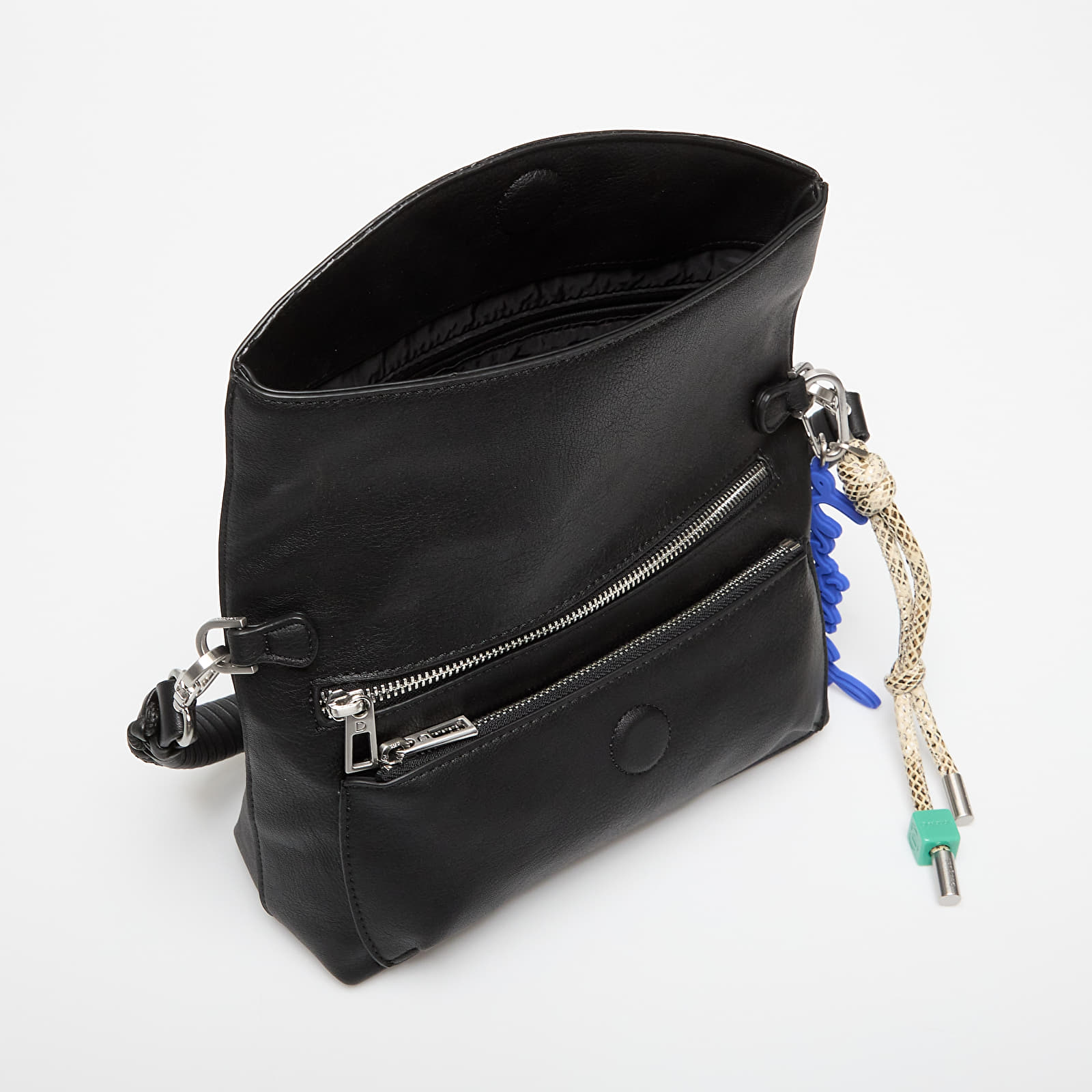 Håndtasker Desigual Medium 3D Logo Shoulder Bag Black