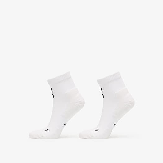 On Core Run Sock Mid 2-Pack White