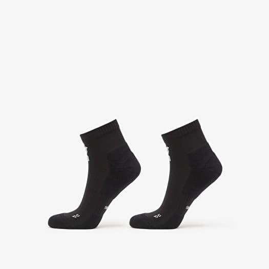 On Core Run Sock Mid 2-Pack Black