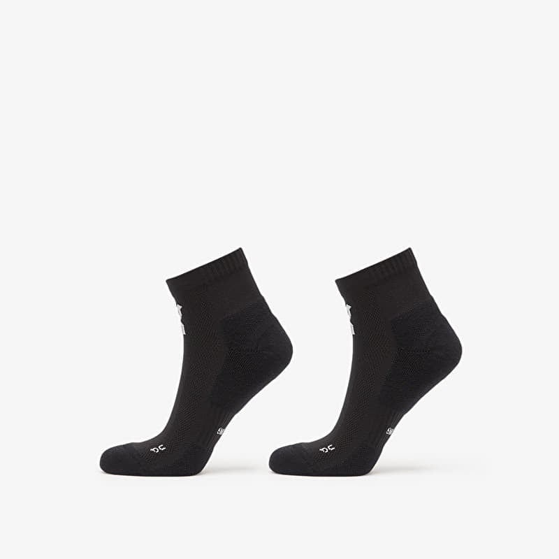 On Core Run Sock Mid 2-Pack Black