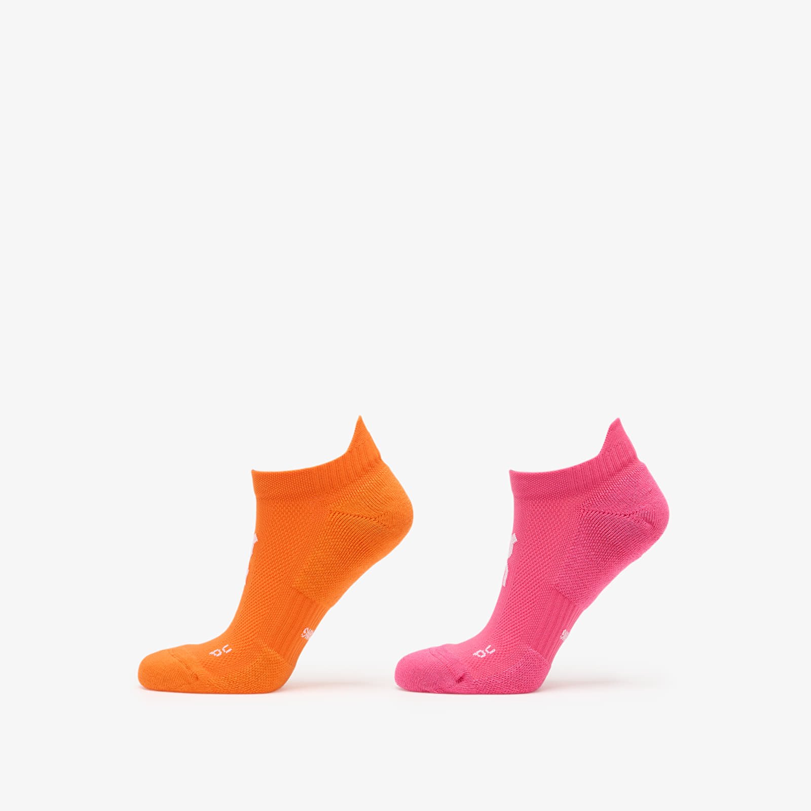 Men's socks On Core Run Sock Low 2-Pack Flame/ Pink