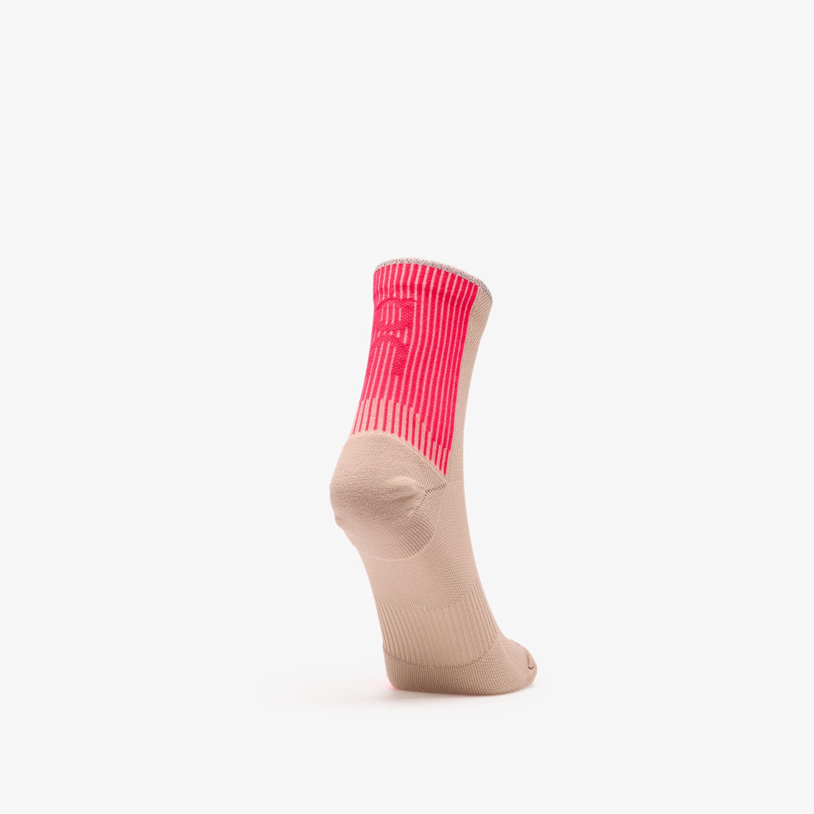 Men's socks On Performance Run Sock Mid Desert/ Pink