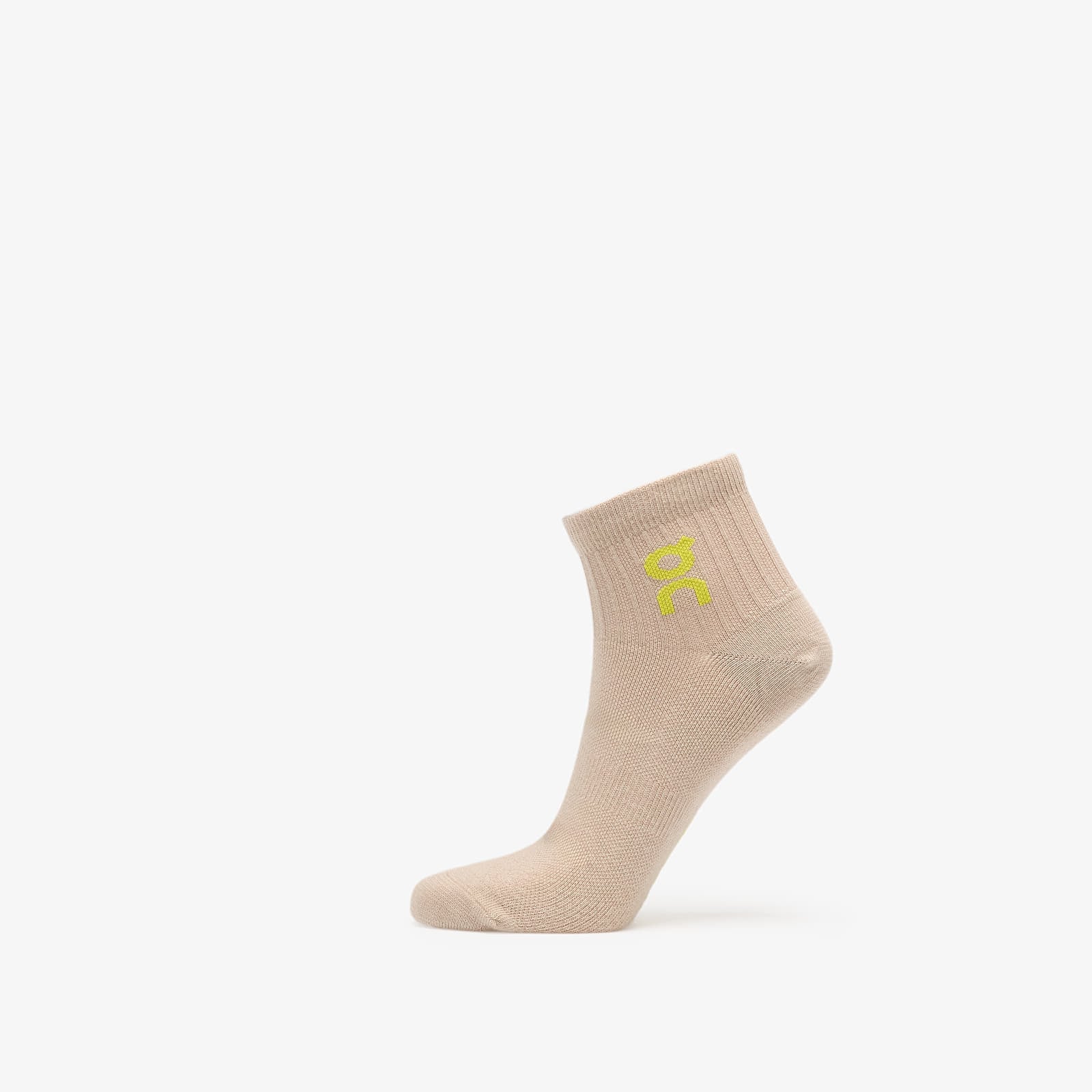 On Logo Sock Mid 3-Pack Desert/ Wash L