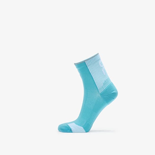 On Performance Run Sock Mid Horizon/ White
