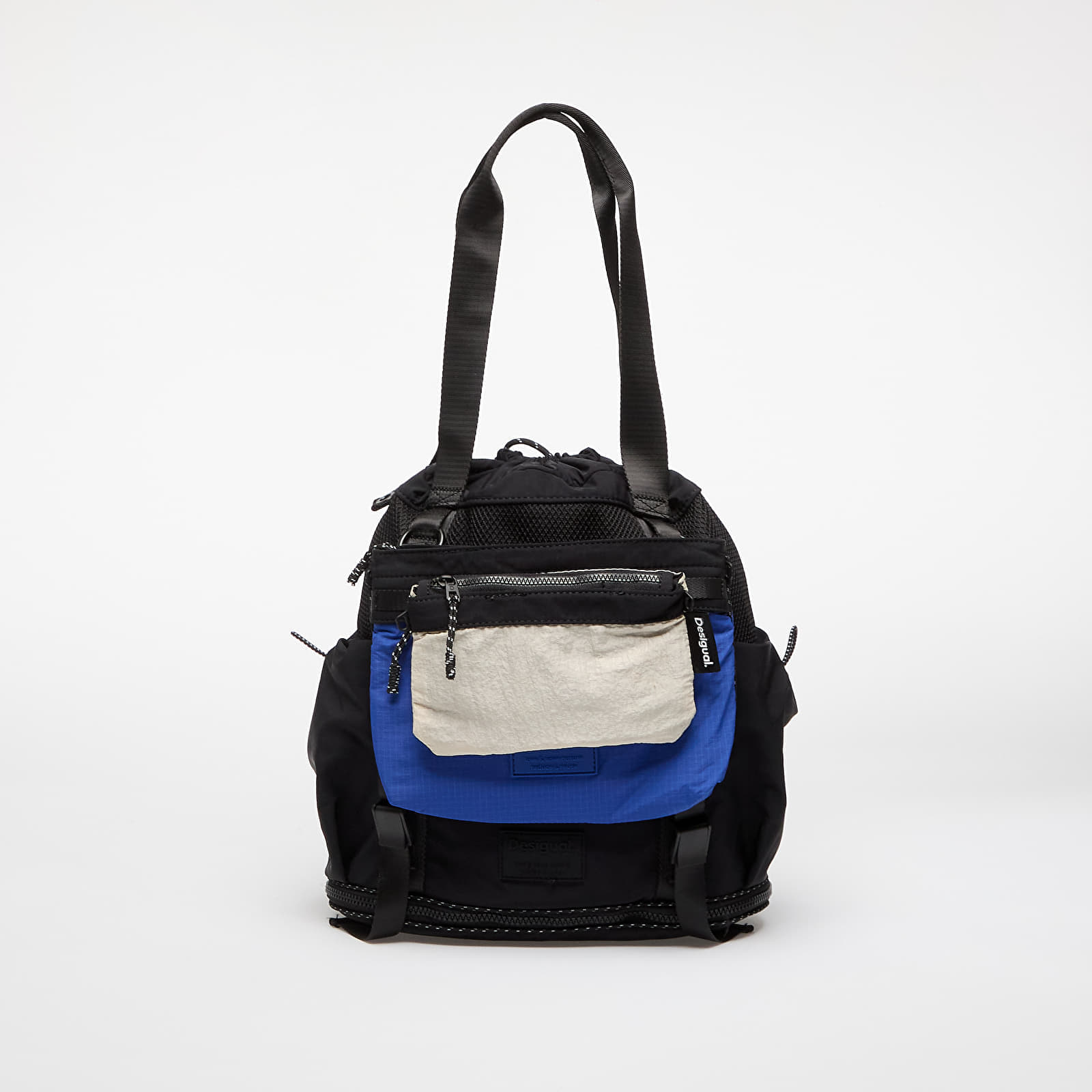 Backpack Desigual Large Modular Nylon Backpack Black Universal