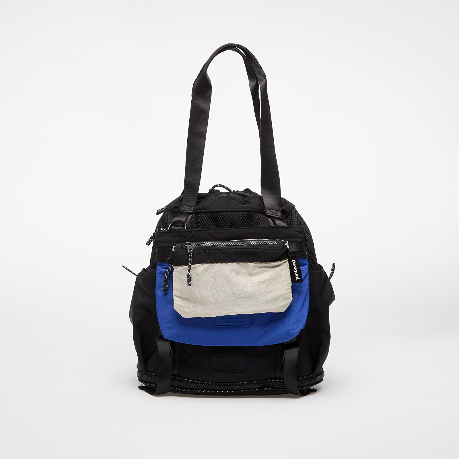 Rygsække Desigual Large Modular Nylon Backpack Black