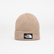 The North Face Tnf Logo Box Cuffed Beanie Smokey Brown