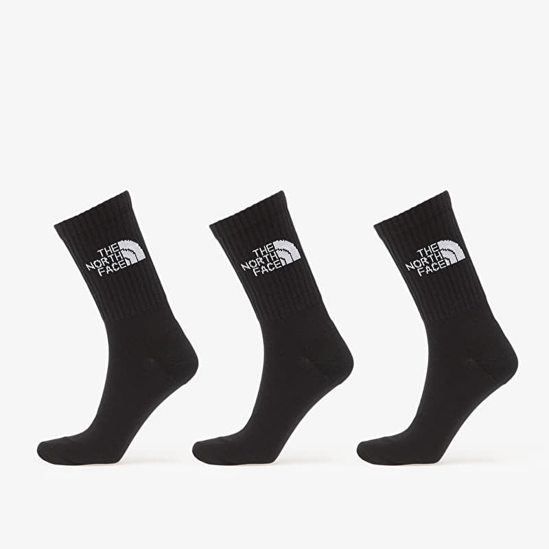 The North Face Everyday Standard Crew Sock - 3-Pack TNF Black