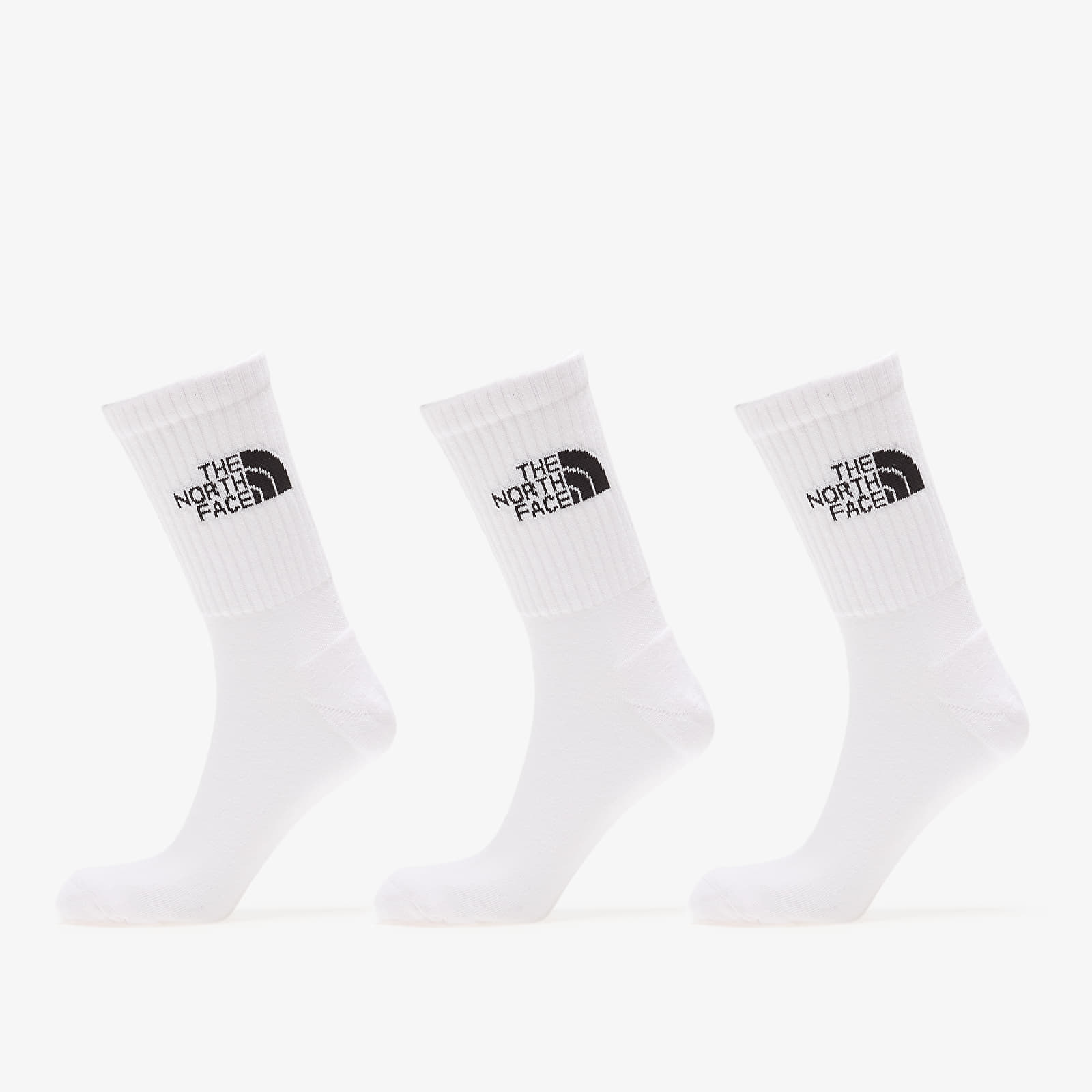 The North Face Everyday Standard Crew Sock 3-Pack TNF White XS