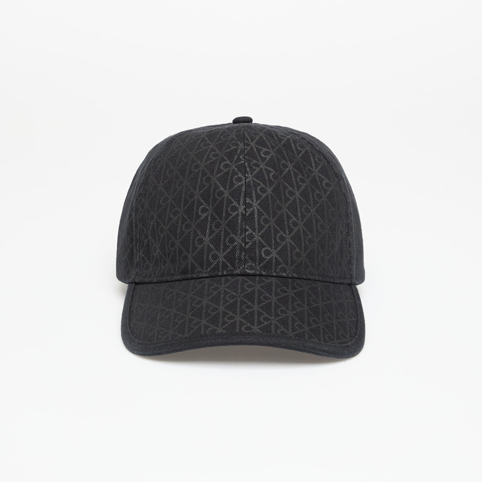 Casquettes pour hommes Calvin Klein Emblem Print W Leather Cap Black