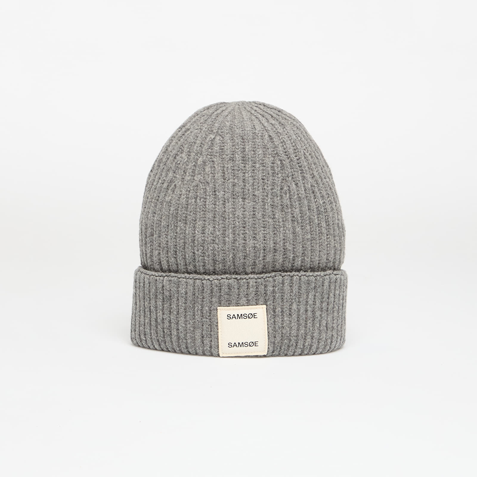 Hat Samsøe Samsøe W Beanie Dark Grey Melange Universal