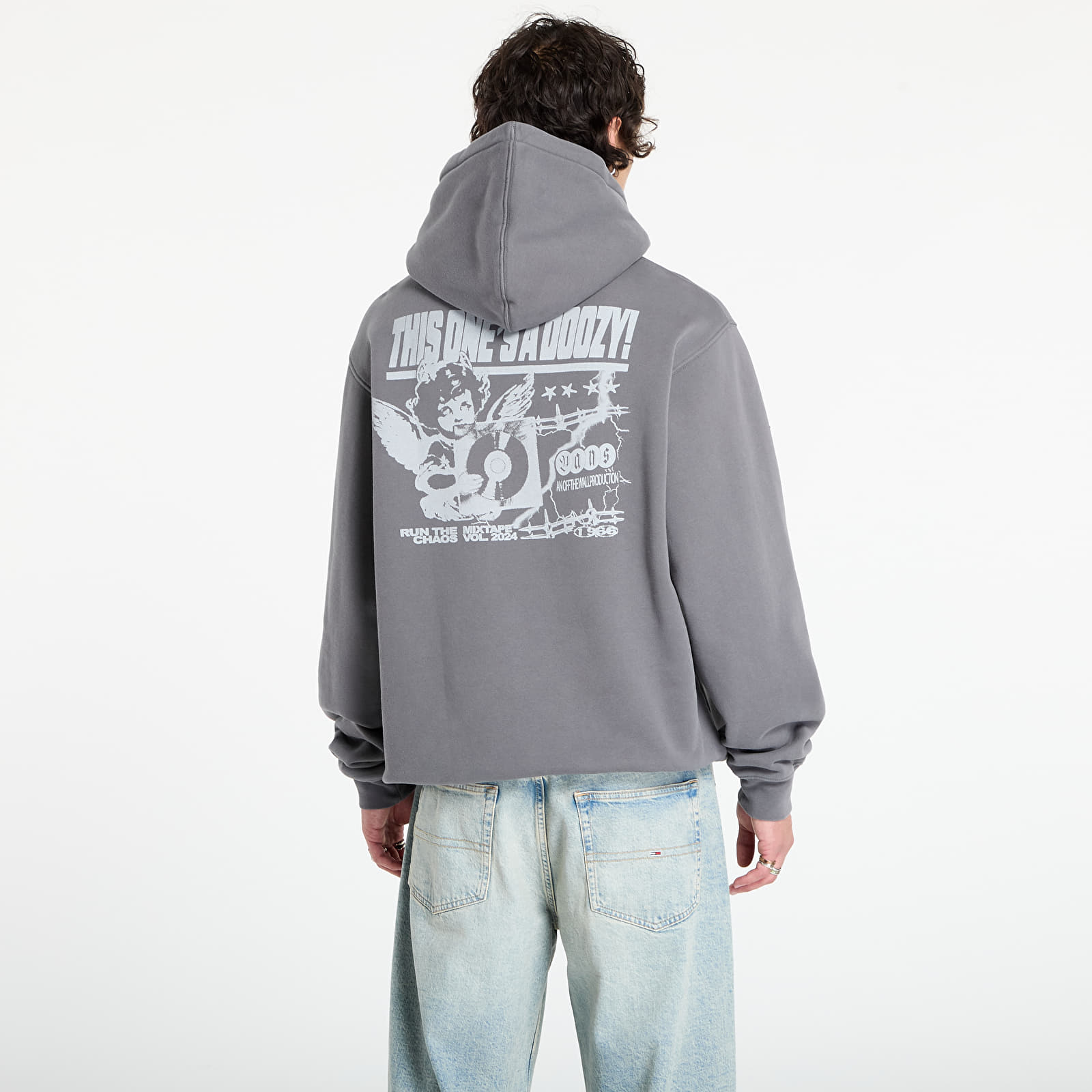 Мъжки суичъри Vans Earthbound Loose Fleece Pullover Asphalt