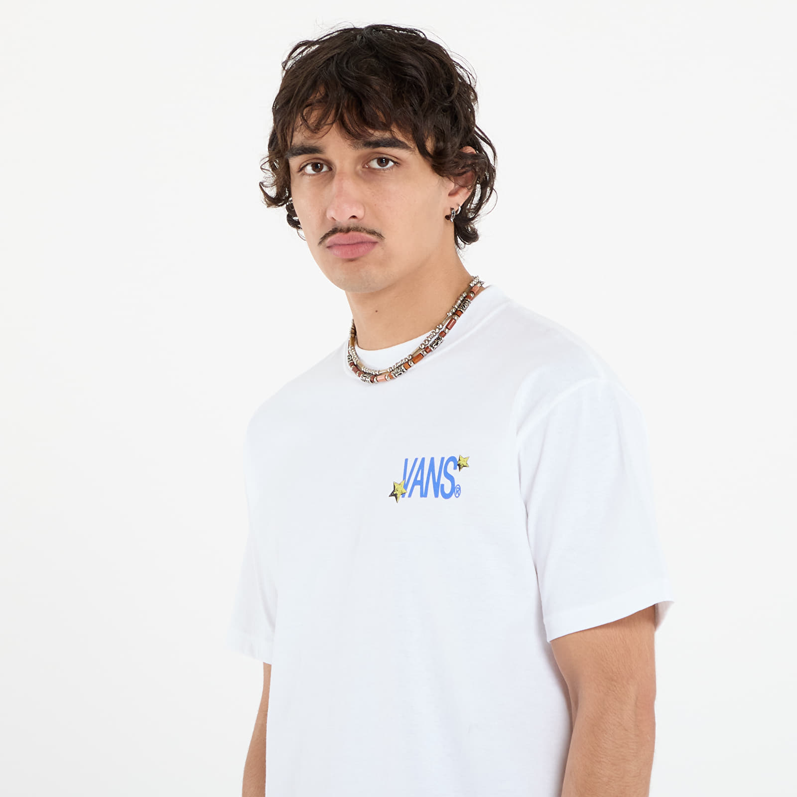 Magliette da uomo Vans Chaos SS Tee White