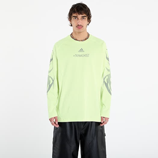adidas Adilenium Season 4 Teamgeist Graphic Long Sleeve T-Shirt Almost Lime