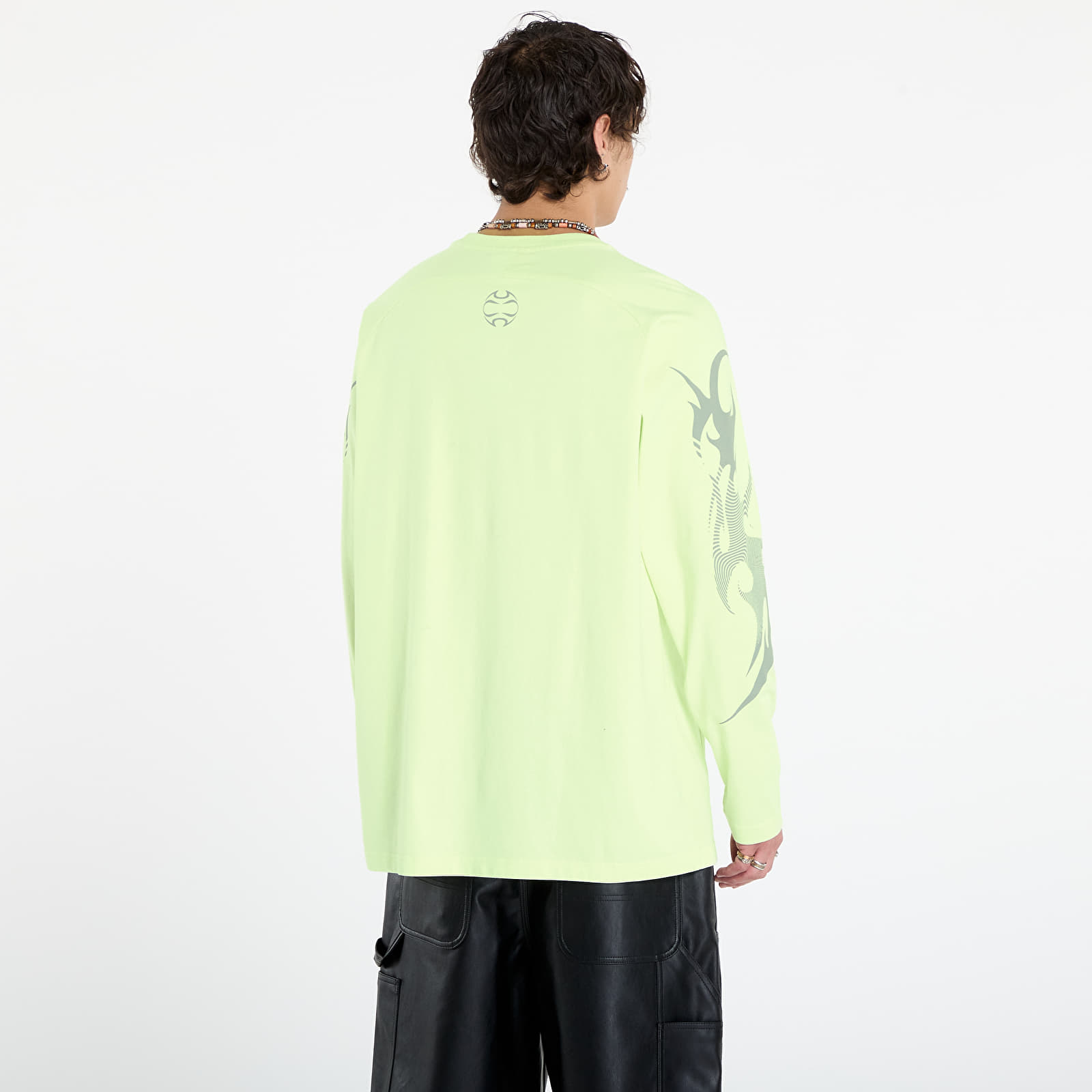 Men's T-shirts adidas Adilenium Season 4 Teamgeist Graphic Long Sleeve T-Shirt Almost Lime