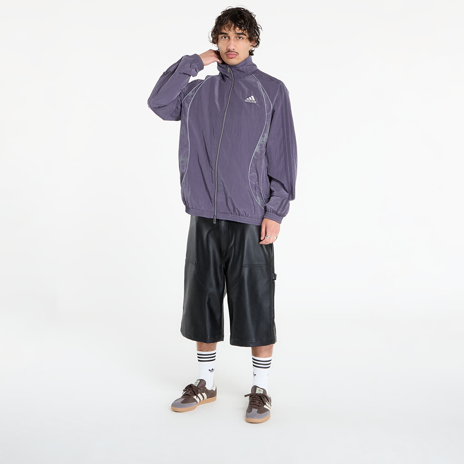 Herrenjacken adidas Adilenium Season 4 Teamgeist Track Top Trace Purple